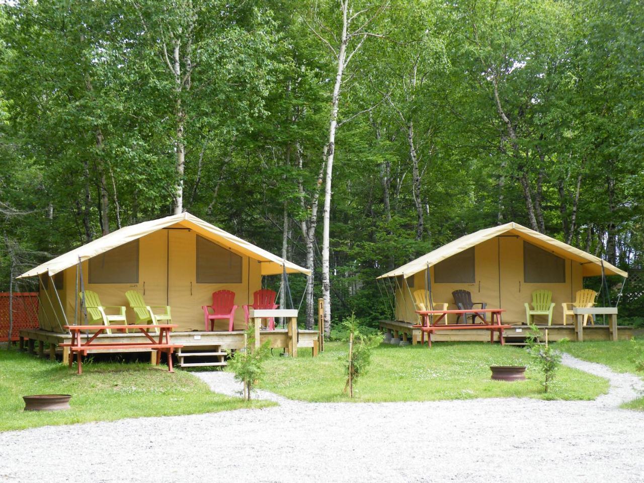 Prets-A-Camper Camping Tadoussac Zewnętrze zdjęcie