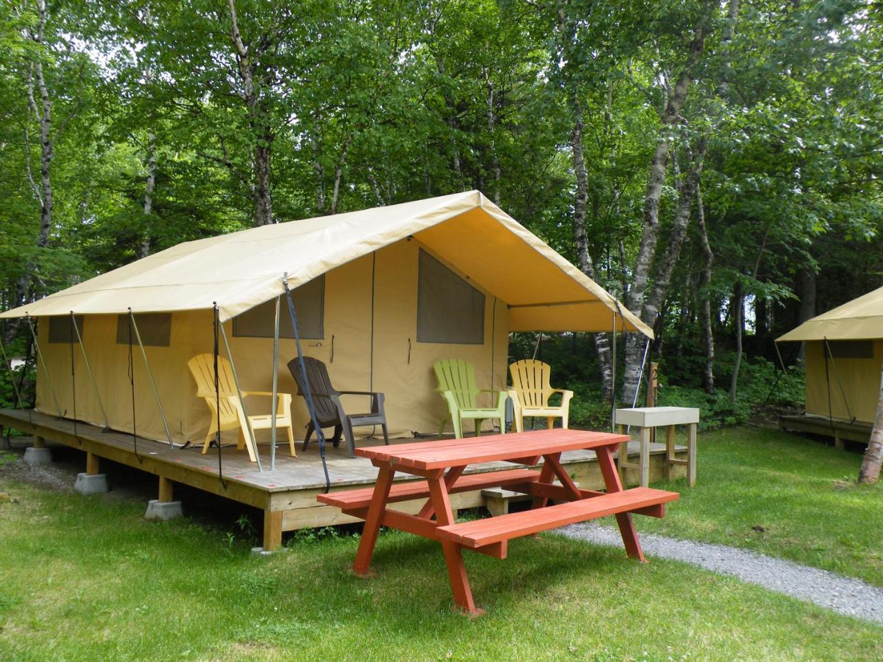 Prets-A-Camper Camping Tadoussac Zewnętrze zdjęcie